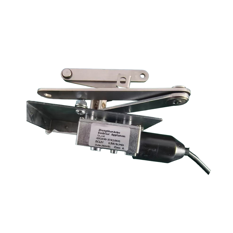 What kind of magnetic circuit optimization design is used for the permanent magnet rotor of a range hood DC reduction gearbox?